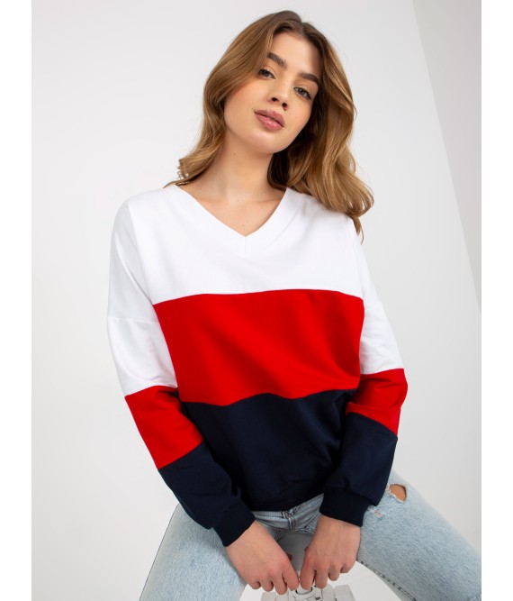Trijų spalvų džemperis moterims-RV-BL-8328.86P