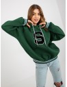 Žalias džemperis moterims-RV-BL-8372.04P
