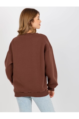 Rudas siuvinėtas džemperis-EM-BL-617-4.41P