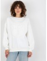 Baltas siuvinėtas džemperis-EM-BL-617-4.41P
