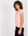Rožiniai marškinėliai moterims-VI-TS-034.06