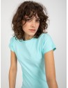 Žydri marškinėliai moterims-VI-TS-034.06