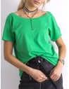 Žali marškinėliai moterims-RV-TS-4662.39P
