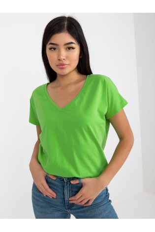 Žali marškinėliai moterims-RV-TS-4832.62P