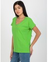 Žali marškinėliai moterims-RV-TS-4832.62P