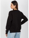 Juodas džemperis su meškiuku moterims-EM-BL-HS-21-538.31P