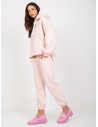 Rožinis patogus laisvalaikio kostiumas moterims-EM-KMPL-630-1.40P