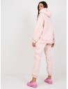 Rožinis patogus laisvalaikio kostiumas moterims-EM-KMPL-630-1.40P