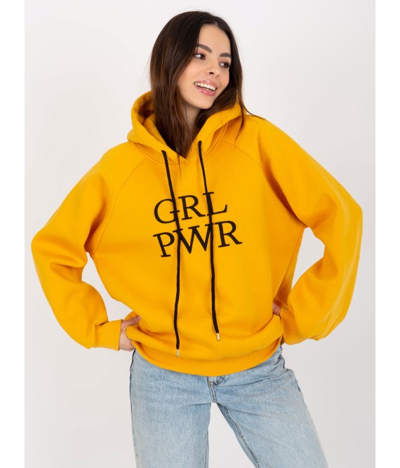 Geltonas džemperis Girl Power-EM-BL-651-2.14X