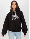 Juodas džemperis Girl Power-EM-BL-651-2.14X