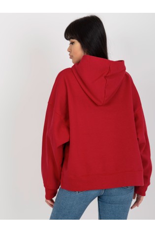 Raudonas džemperis moterims-TW-BL-2002.11