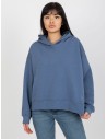 Patogus mėlynas džemperis moterims-TW-BL-2002.11