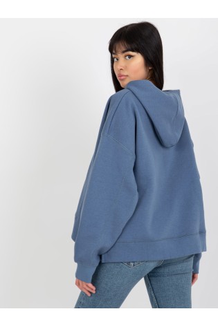 Patogus mėlynas džemperis moterims-TW-BL-2002.11