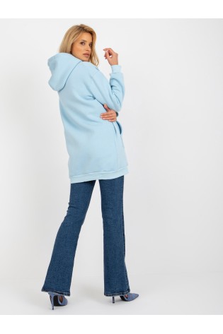 Patogus šviesiai mėlynas džemperis moterims-FA-BL-8151.06P