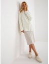 Baltas megztinis moterims-LC-SW-2261.00P