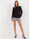 Basic stiliaus juodas džemperis moterims-MA-BL-1809002-1.10P