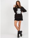 Stilingas juodas džemperis su meškiuku-FA-BL-8436.40