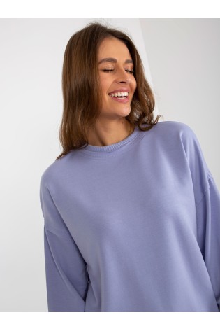 Basic stiliaus alyvinis džemperis moterims-MA-BL-1809002.29P