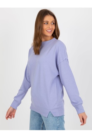 Basic stiliaus alyvinis džemperis moterims-MA-BL-1809002.29P