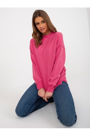 Basic stiliaus fuksija džemperis moterims-MA-BL-1809002.36P