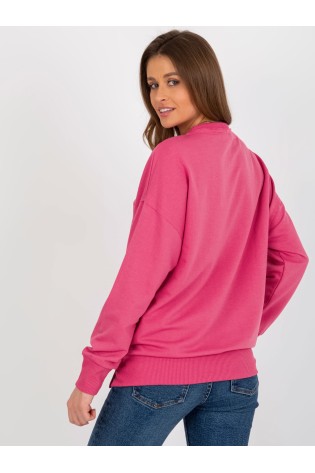 Basic stiliaus fuksija džemperis moterims-MA-BL-1809002.36P