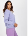 Levandų spalvos stilingas džemperis-MA-BL-2202032.05P