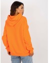 Ryškus neoninės oranžinės spalvos džemperis-MA-BL-2210024.43P