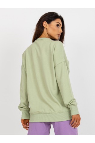 Pistacijų spalvos stilingas patogus džemperis-MA-BL-1809002.32P