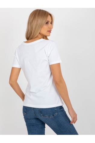 Balti marškinėliai moterims-RV-TS-8626.00