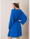 Mėlyna suknelė su trikampe iškirpte-DHJ-SK-11981B.19