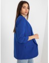Klasikinis mėlynas švarkelis moterims-DHJ-MA-7684.15P