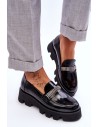 Natūralios odos Laura Messi stilingi batai-2600/600 BLACK