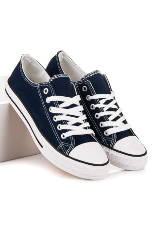 CONVERSE stiliaus mėlyni bateliai-XL03N