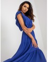 Stilinga laisva universali mėlyna suknelė-DHJ-SK-8352.04