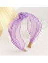Violetinis tiulio lankelis plaukams O416F-O416F