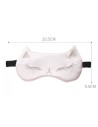 Satininė katės formos miego kaukė OPK01R-OPK01R
