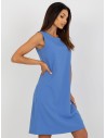 Mėlyna klasikinė suknelė-TW-SK-BE-5773.10P