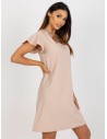 Smėlio spalvos vasariška suknelė-WN-SK-VE45.09