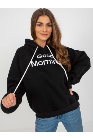 Juodas jaukus džemperis Good Morning-EM-BL-651-1.04X