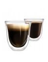 Dvigubo stiklo puodeliai 220ml kavai, rinkinyje 2 SZK30ZETAW2-SZK30ZESTAW2