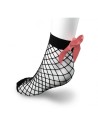 Tinklinės kojinės su rožiniu kaspinu SKAR01R-SKAR01R