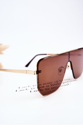 Madingi akiniai nuo saulės-OK.PRE V310 GLD/BRW