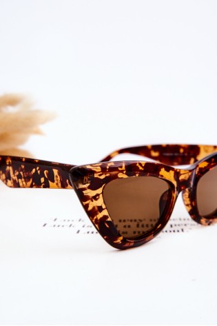 Moteriški akiniai nuo saulės Cats Eye-OK.V100045 MARMUR