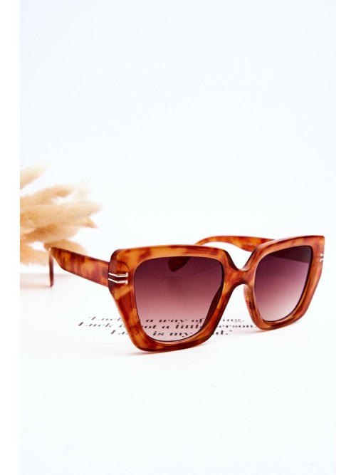 Klasikiniai moteriški akiniai nuo saulės-OK.V110061 L.BROWN