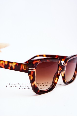 Klasikiniai moteriški akiniai nuo saulės-OK.V110061 D.BROWN