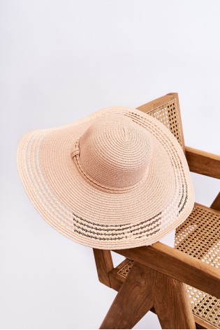 Stilinga vasariška moteriška skrybėlė-KAP.231803 PINK