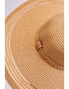 Stilinga vasariška moteriška skrybėlė-KAP.231803 BEIGE