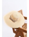 Smėlio spalvos moteriška kepurė-KAP.231321 BEIGE