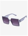 Shelovet juodi kvadratiniai akiniai nuo saulės moterims-OKU-7366-3G