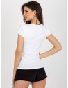 Balti klasikiniai marškinėliai trumpomis rankovėmis-NM-TS-L895.21